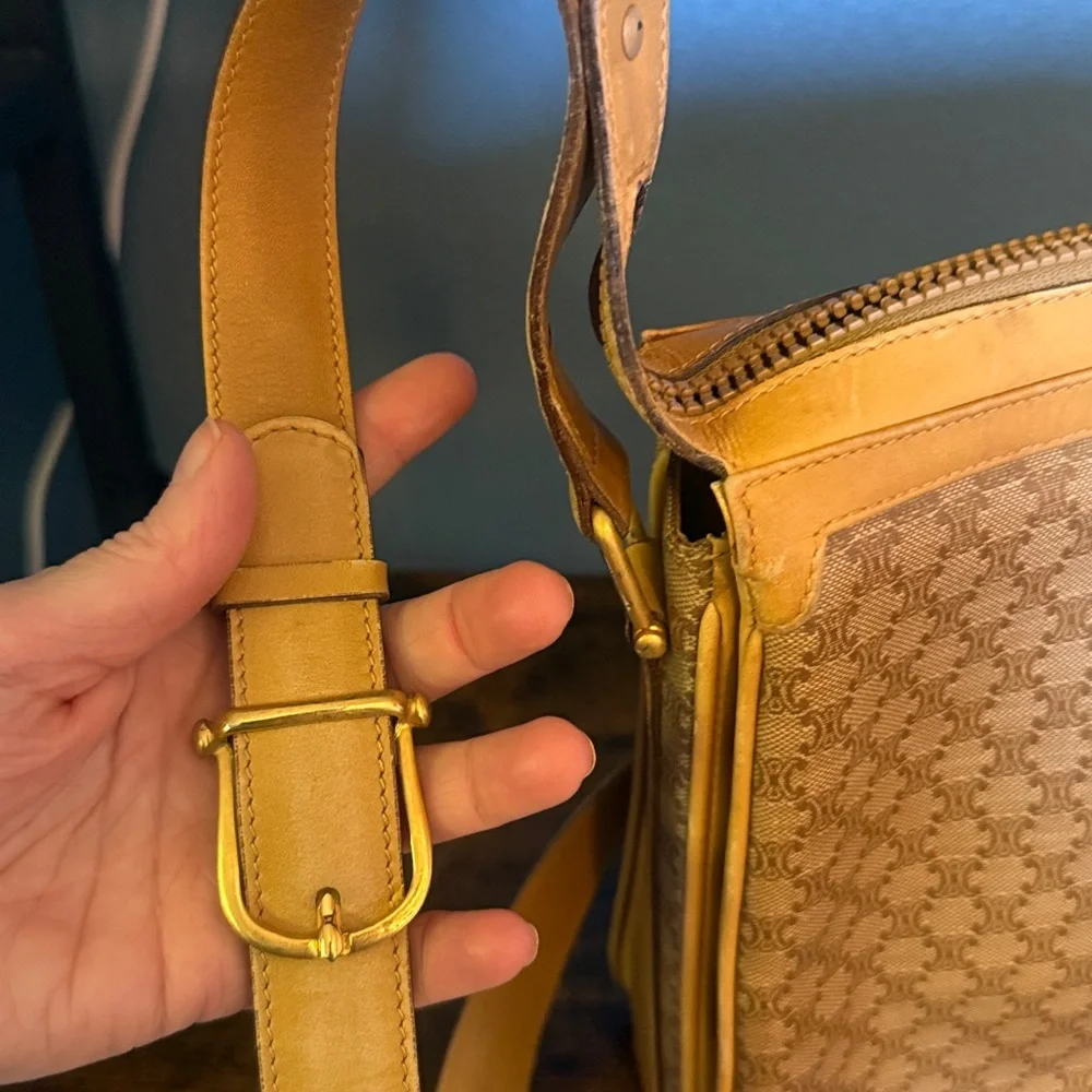 Vintage Celine shoulder or Crossbody Bag - Picture 7 of 9